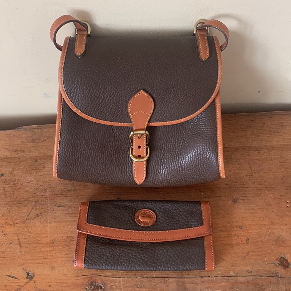 VINTAGE DOONEY & BOURKE BICYCLE BAG R46 with billfold